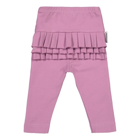 vauvan vaatteet lila leggarit metsola röyhelöhousut ale -30%