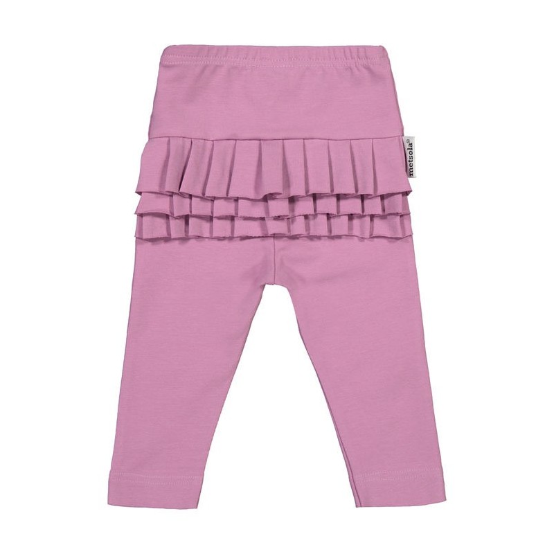 vauvan vaatteet lila leggarit metsola röyhelöhousut ale -30%