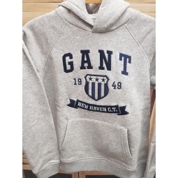 collegehuppari harmaa gant lapset pojat