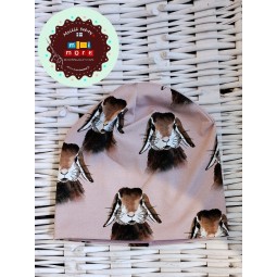 meillä tehty minimore tyttöjen pupu pipo