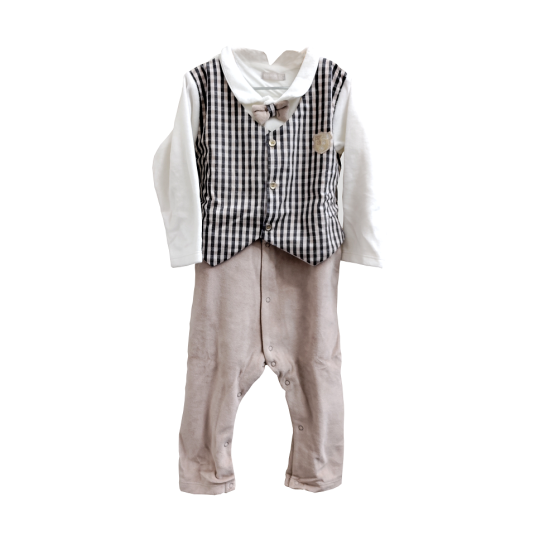 unique baby pojan veluuripuku haalari