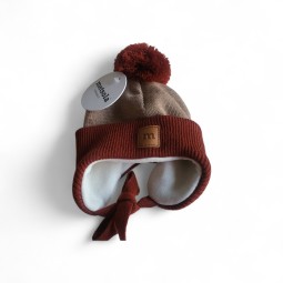 Metsola TWN baby merinovillainen tupsuhattu nauhoilla  0-2kk ALE -50%